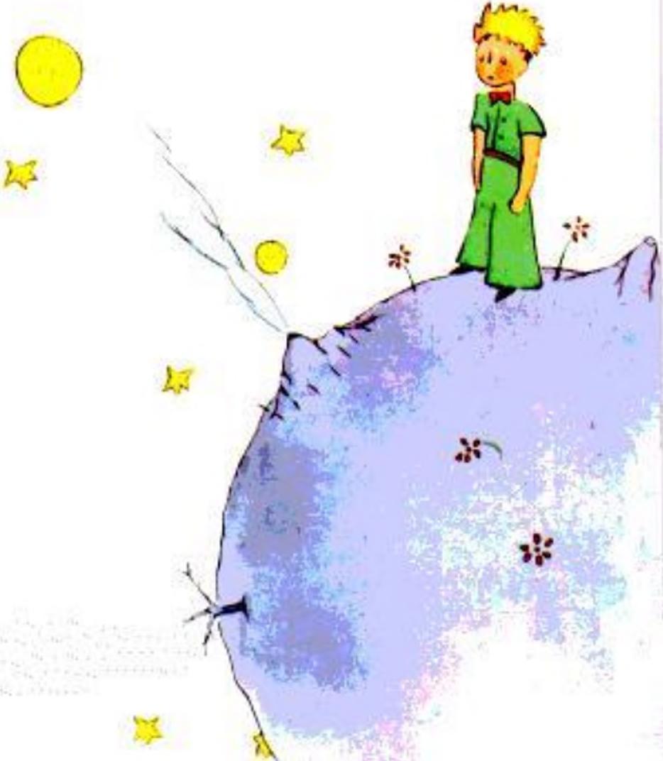 法语 page_7 CHAPITRE IV：星球比一座房子大不了多少